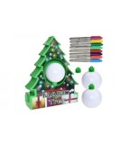 Jucarie interactiva in forma de brad pentru DECOARAT GLOBURI DE CRACIUN, Altele, Unisex, Plastic, Oem