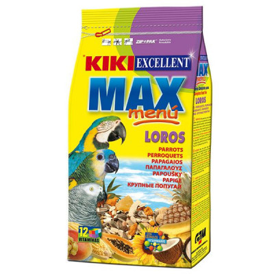 KIKI MAX MENU - hrană pentru papagali mari 800g foto