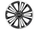 Cumpara ieftin Set 4 Capace Roti Terra Gri-Negru R16, pentru gama auto Mini Cooper, Autohelix MSA