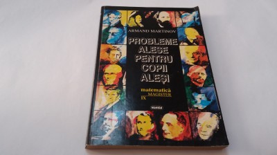 PROBLEME ALESE PENTRU COPII ALESI ARMAND MARTINOV-RF18/4 foto
