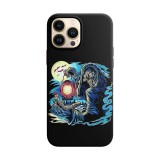 Husa compatibila cu Apple iPhone 14 Pro model Death Light, Silicon, TPU, Viceversa