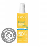 Spray invizibil fara parfum pentru protectie solara SPF 50+ Bariesun, 200ml, Uriage