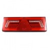 Stop Multifunctional LED Vaelart Neon V1860 Dreapta, 12/24V, 6 Functii, Triunghi Reflectorizant, 37.5x13 cm, IP68