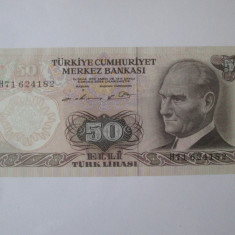 Turcia 50 Lire 1970 UNC