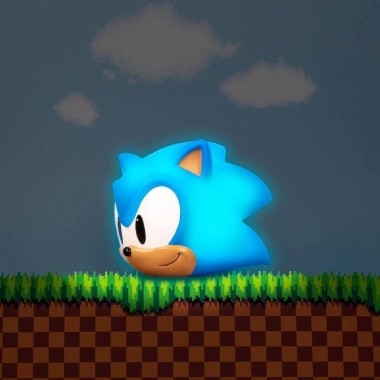 Sonic the Hedgehog Mood Light Sonic Head 12 cm foto