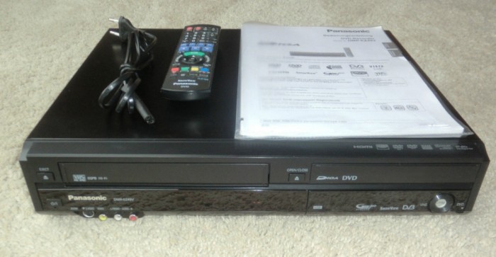 Panasonic DMR-EZ49 Combo DVD recorder - SVHS video rec