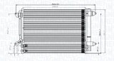 MAGNETI MARELLI 350203845000 Condensator, climatizare