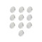 Set 20 magneti foarte puternici, disc, simplu, 10mm X 5 mm, gri
