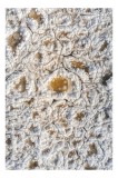 Tablou Canvas, "Minunățiile iernii &icirc;n detaliu fragil", Cristale, Textură, Albul, Geometrie, Mineral., 26 x 39 cm, CMCLASS