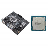 Cumpara ieftin Placa de baza Second Hand Asus PRIME H310M-K, Socket 1151, mATX, Shield, Cooler + Procesor Intel Core i3-9100 3.60GHz, 6MB Cache NewTechnology Media