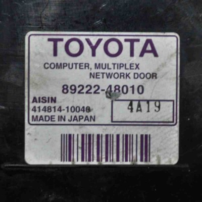 Alt modul de control LEXUS RX _U3_ 2006 OEM: 89222-48010 2101726 foto