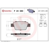 Placute frana Alfa Romeo Mito (955) 08.08-10.18; Fiat Bravo 2 (198) 11.06-12.16, Linea (323 110) 10.06-, Multipla (186) 04.99-06.10, Stilo (192) 10.0