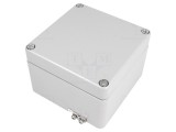 Carcasă universală aluminiu gri 120mm x 122mm x 81mm ATEX