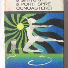 5 SIMTURI? 5 PORTI SPRE CUNOASTERE!, Grigore Davidescu, 1972. Col. Lyceum nr.134