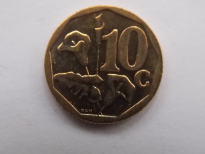 10 cents 2009 AFRICA DE SUD-ISEWULA AFRIKA foto
