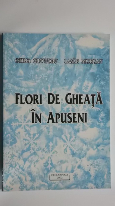 Otilia Croitoru, Lazar Morcan - Flori de gheata in Apuseni (autograf: Otilia C.)