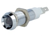 Lampa de control LED roșu/verde 24-28V DC &Oslash;8,2mm IP40
