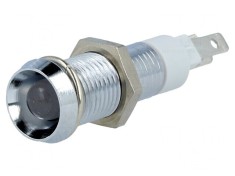 Lampa de control LED roșu/verde 24-28V DC &Oslash;8,2mm IP40