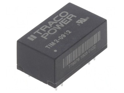 Convertor DC/DC 2W 4.5-12V la 12V 167mA DIP16 foto
