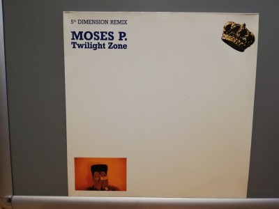 Moses P &amp;ndash; Twilight Zone (1989/BMG/RFG) - VINIL/Rap/ Maxi-Single/NM foto