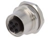 Conector M12 Mama IP67, 5 Pini, TE Connectivity, Montare Pe Panou, Dreapta, 60V, 4A