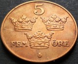 Cumpara ieftin Moneda istorica 5 ORE - SUEDIA, anul 1950 * cod 4605 = excelenta, Europa