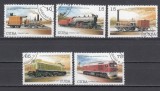 A12 S1 25 - Timbre foarte vechi - Cuba - locomotive - 1997