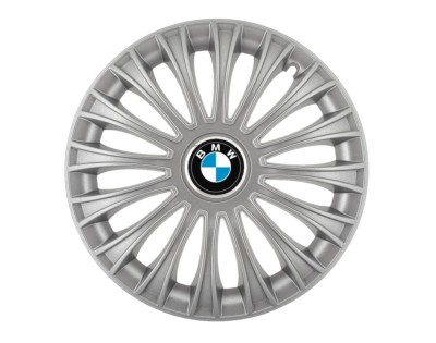Set 4 capace roti Dino cromat R15, pentru gama auto BMW foto