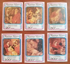 TOGO.-1981-&#039;&#039;PICTURI- CELEBRE-RELIGIE&#039;&#039;CRACIUN-81-MADONA cu Pruncul&#039;&#039;--Serie de 6v.-MNH NESTAMP. -Calitate EXTRA