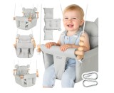Leagan pentru copii cu pernute, 12-36 luni, capacitate maxima 60 kg, MalPlay 114240