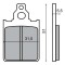 Placute frana Piaggio Quartz/Zip Cod Produs: MX_NEW 225100160RM