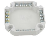 Cleme cu şurub SEZ DK 86mm polipropilenă PP gri cod 6303-15 P/S temperatura -25&divide;60&deg;C
