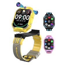 Smartwatch Copii cu Cartela Sim, GPS, WhatsApp, YouTube si Google Play, Conectare 4G, Wi-Fi, Bluetooth, Apel Video-Vocal, Compatibil Android / iOS, Do