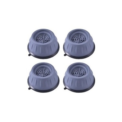 Set 4 picioare pentru masina de spalat si orice tip de mobilier, anti zgomot, antiderapante, 79 mm foto