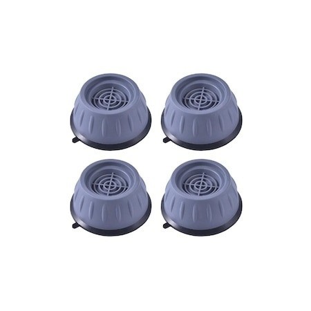 Set 4 picioare pentru masina de spalat si orice tip de mobilier, anti zgomot, antiderapante, 79 mm