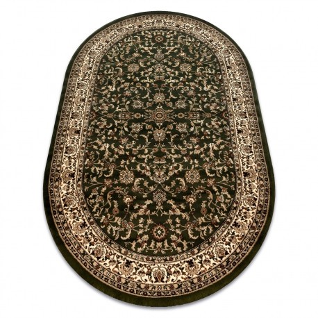 Covor Royal Adr oval model 1745 verde, 200x290 cm