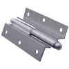 Balama ingenuncheata din aluminiu, pentru usa, saten, pe stanga, 100 x 25 mm, 10 buc / set