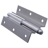 Cumpara ieftin Balama ingenuncheata din aluminiu, pentru usa, saten, pe dreapta, 100 x 25 mm, 2 buc / set