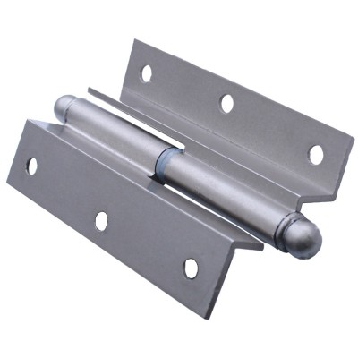 Balama ingenuncheata din aluminiu, pentru usa, saten, pe stanga, 100 x 25 mm, 10 buc / set foto