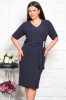 Rochie de seara Monaco Bleumarin - 56Marimea, Yves