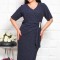 Rochie de seara Monaco Bleumarin - 56Marimea
