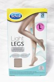 Ciorapi compresivi dama Scholl light legs compression tights 20 DEN marime L - maro
