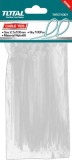 TOTAL - COLIERE DE PLASTIC - 100BUC - 4.8X300MM NYLON 66 PowerTool TopQuality