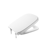 Capac WC din duroplast, Debba 8019D2004, alb, inchidere lenta, 363 x 442 mm