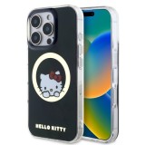 Husa pentru iPhone 16 Pro Max - Hello Kitty Hardcase IML Sweet Kitty MagSafe (HKHMP16XHSWKK) - Black