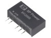 Convertor DC/DC XP POWER 2W, 12V Intrare, Iesiri +/-9V DC, Model IH1209S, Montare THT SIP
