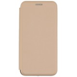 Husa Flip Cover Magnetic Pentru Samsung Galaxy S10e, Gold, ALC MOBILE