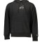 Hanorac barbati, cu imprimeu cu logo, Regular fit, Negru, XL