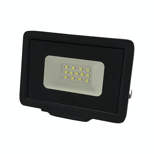 Proiector LED 10W, lumina rece,IP65 Optonica &ndash; negru