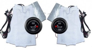 Set incalzire carbon pentru 2 scaune cu 2 trepte foto